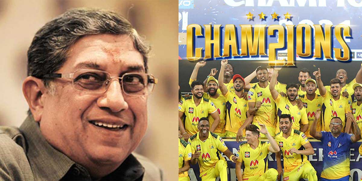 srinivasan CSK