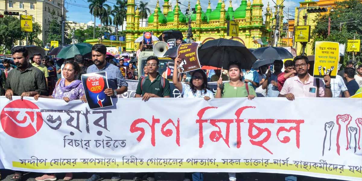 kolkata protest