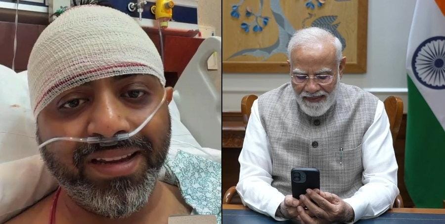 PM MODI & CAPT SMIT